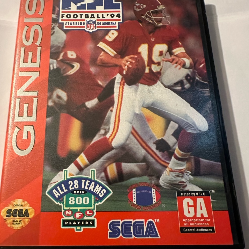 Sega Genesis NFL Football '94 CIB